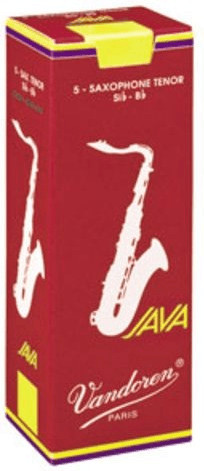 Vandoren Java Red Tenor Saxophone Strenght 2 (5 pieces)