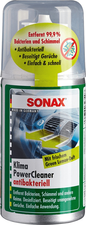 TrendTime - Sonax Klima Power Cleaner 4-Düfe Apple-fresh,Green Lemon,  Tropical Sun 100ml Spr