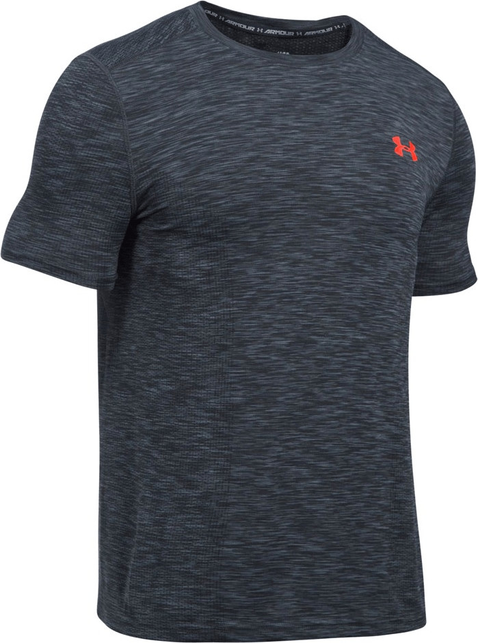 Under Armour Men T-Shirt UA Threadborne, seamless stealth gray