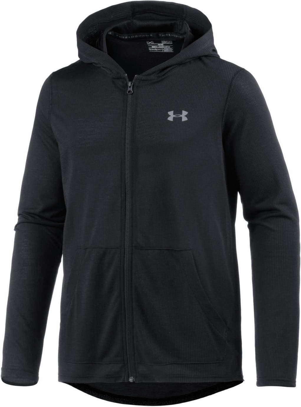 Under Armour Men Hoodie UA Threadborne black