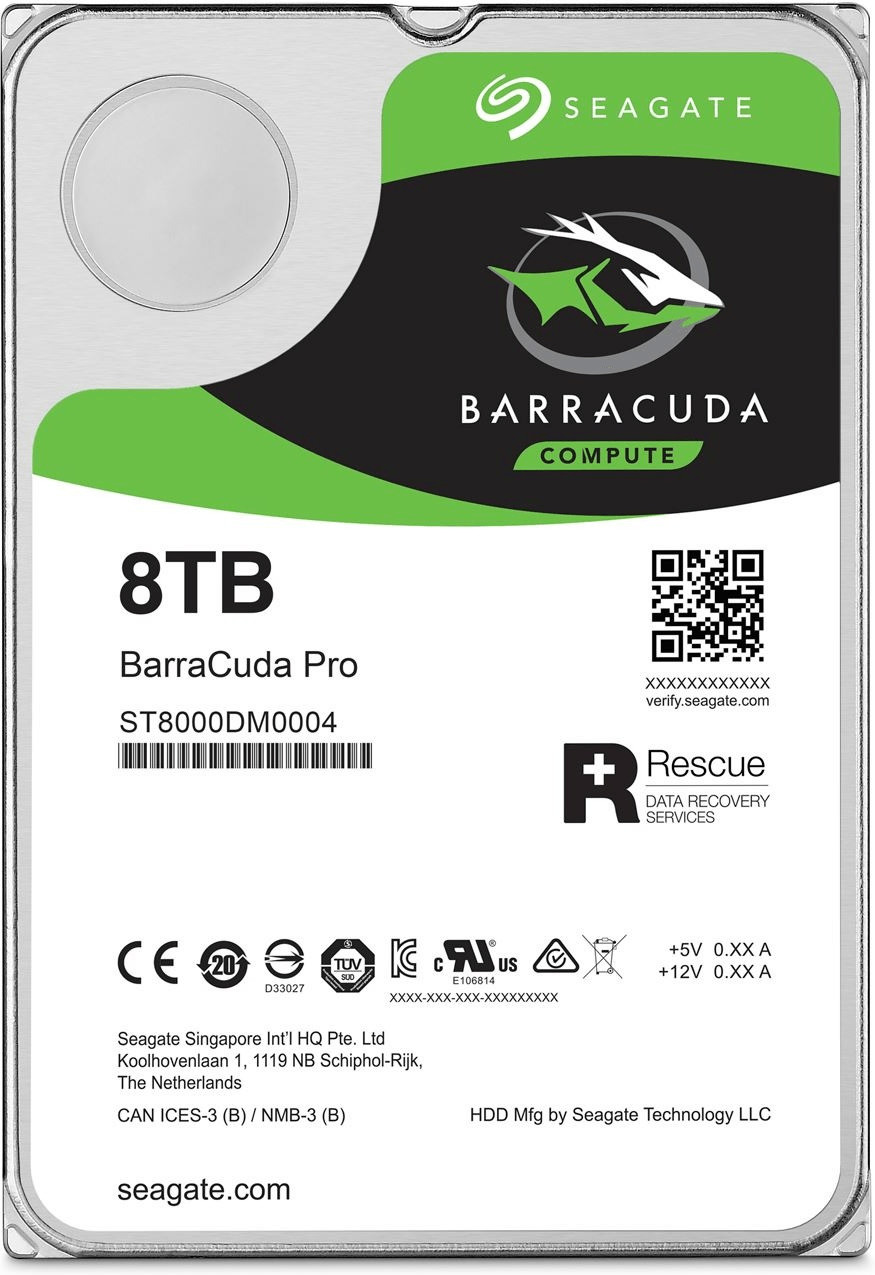 Seagate BarraCuda Pro 8To (ST8000DM0004)