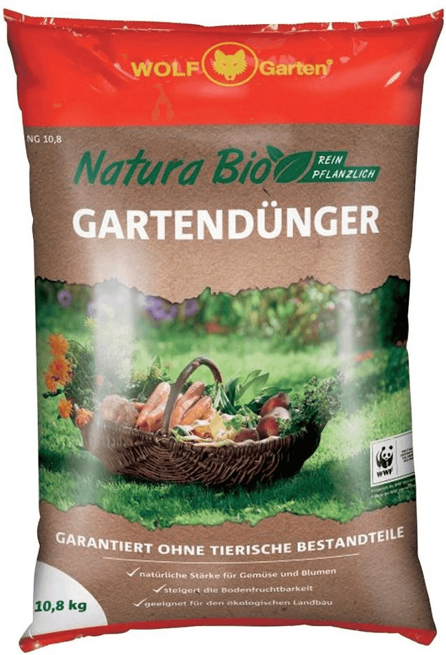 WolfGarten Natura Bio Gartendünger 10,8 kg ab 26,90