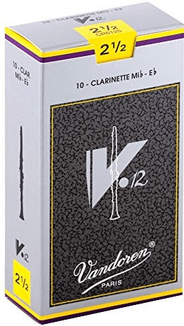 Vandoren V12 Eb Clarinet Strenght 2,5 (10 pieces)