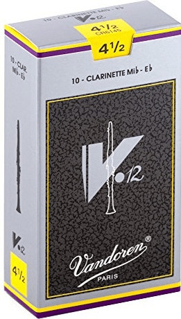 Vandoren V12 Eb Clarinet Strenght 4,5 (10 pieces)