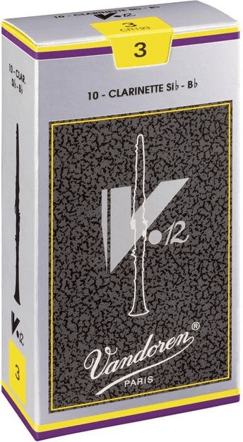 Vandoren V12 Bb Clarinet Strenght 3 (10 pieces)