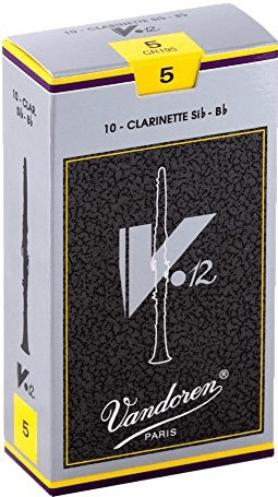 Vandoren V12 Bb Clarinet Strenght 5 (10 pieces)