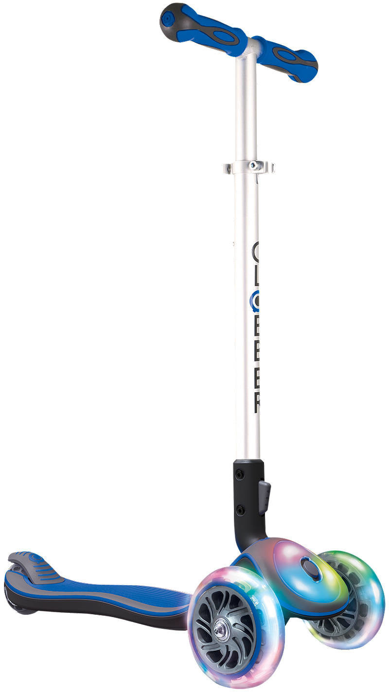 Globber Elite Lights bleu marine