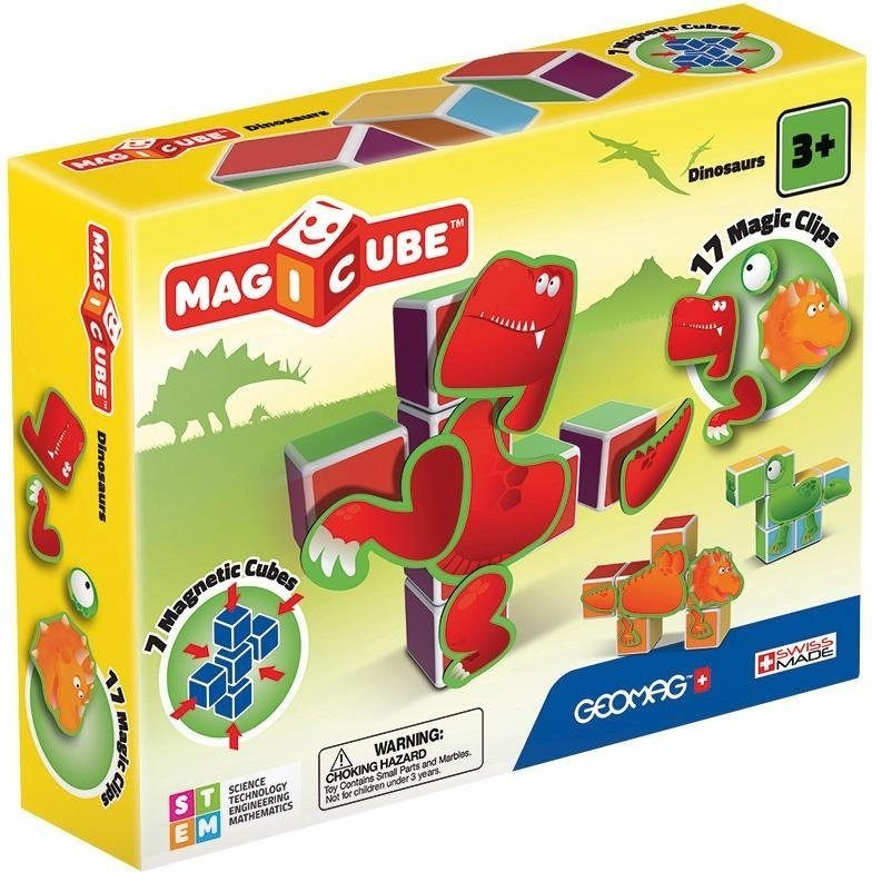 Geomag Magicube Dinosaurs