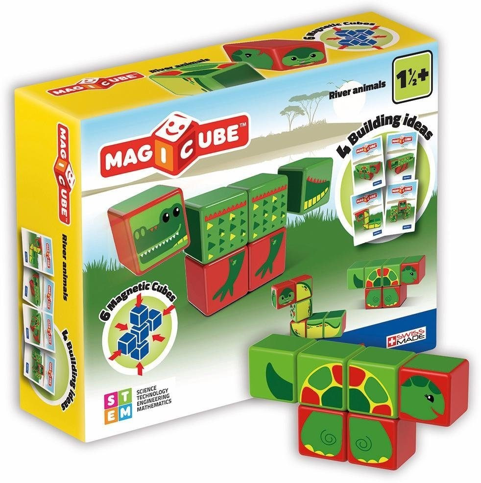 Geomag Magicube 1 1/2 + River Animals