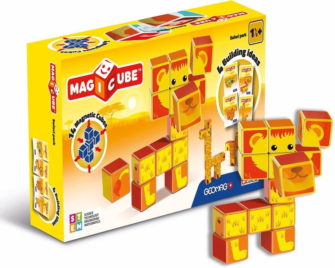 Geomag Magicube 1 1/2 + Safari Park