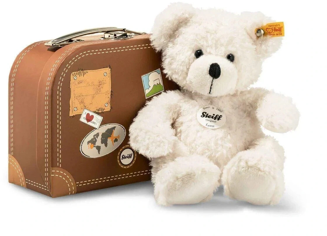 Steiff Ours Teddy Lotte dans sa valise 28 cm