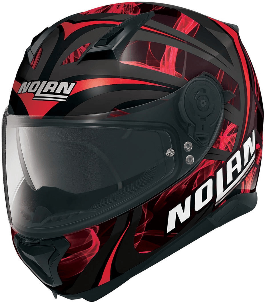 Nolan N87 Ledlight rouge