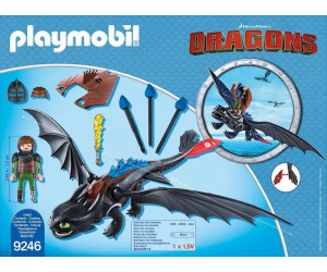 Playmobil Dragons Hicks Und Ohnezahn 9246 Ab 37 08 Preisvergleich Bei Idealo At Die playmobil dragons spielsets eignen sich fuer alle fans der kinofilme und serien rund um hicks und seinen drachen. playmobil dragons hicks und ohnezahn
