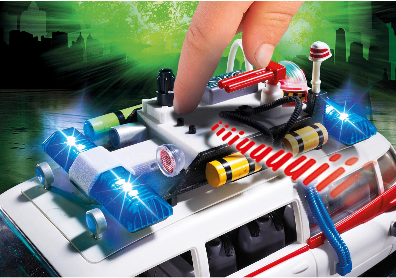 Coche de cheap cazafantasmas playmobil