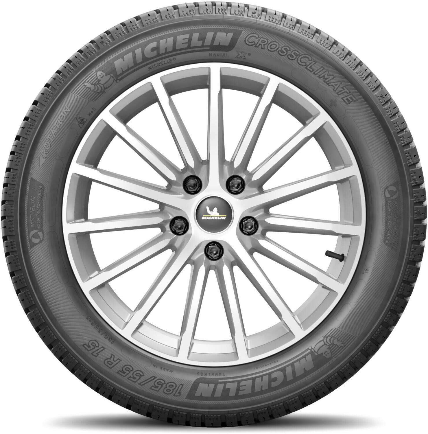 Buy Michelin CrossClimate+ 185/55 R15 86H from £124.49 (Today) – Best