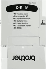Brother C-11 papier thermique