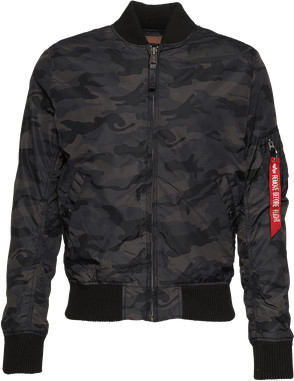 Alpha Industries MA-1 TT Man black camo