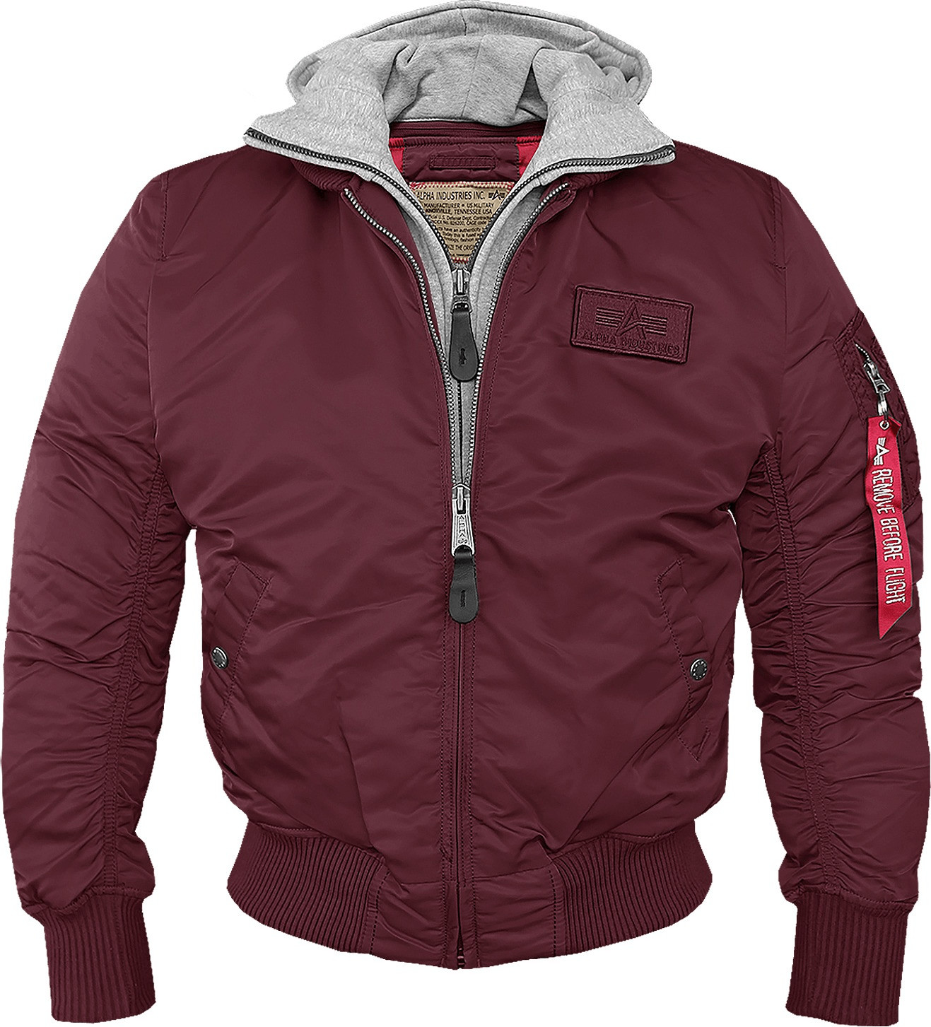 Alpha Industries MA-1 D-Tec burgundy (183110-013)