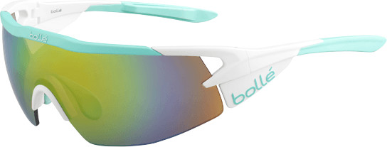 Bollé Aeromax 12270 (matte white-mint/modulator brown emerald oleo AF)