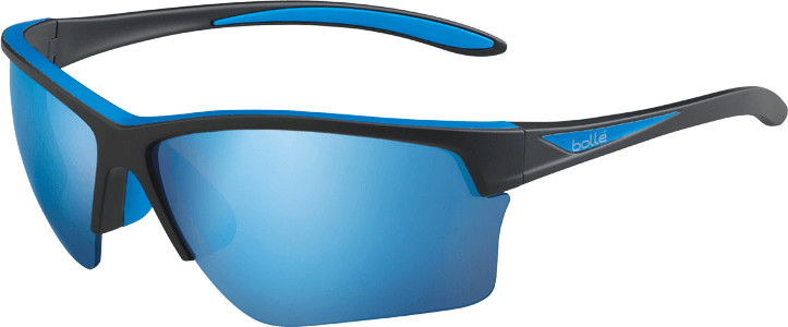Bollé Flash 12211 (matte black-blue/polarized offshore blue oleo AR)