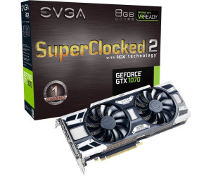 EVGA GeForce GTX 1070 SC2 Gaming iCX 8192MB GDDR5
