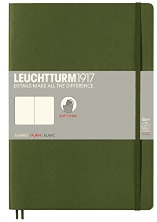 Leuchtturm1917 Notebook Softcover Composition (B5) Plain