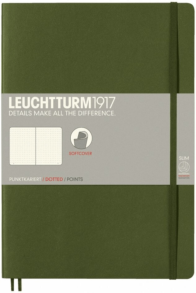 Leuchtturm1917 Notebook Softcover Composition (B5) Dotted