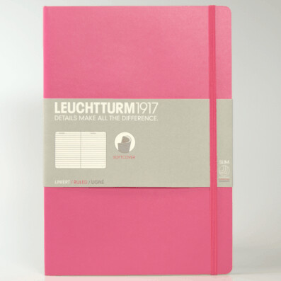 Leuchtturm1917 Notebook Softcover Composition (B5) Ruled Pink