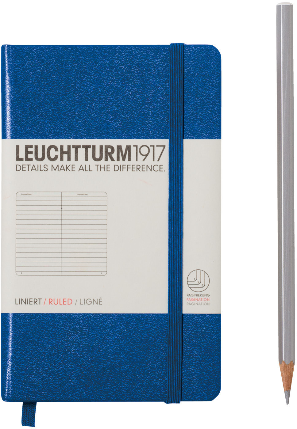 Leuchtturm1917 Pocket Notebook Hardcover Squared