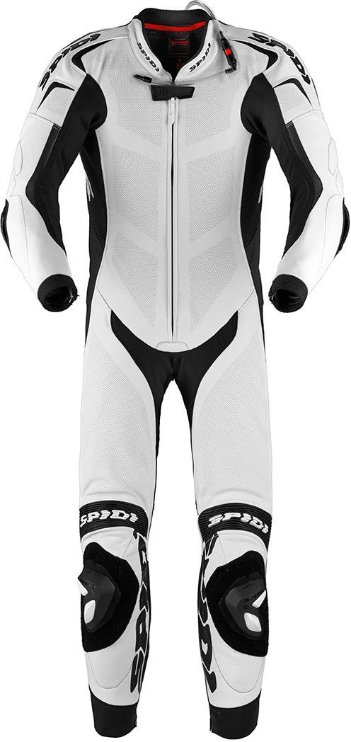 Spidi Replica Piloti Wind Pro blanc/noir combinaison