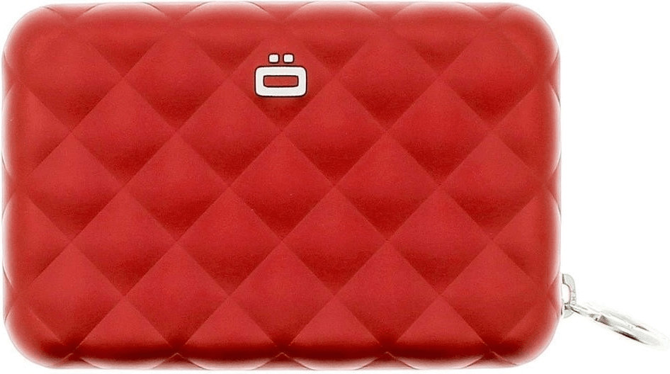 Ögon Designs Quilted Zipper red