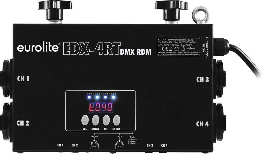 Eurolite EDX-4RT DMX RDM