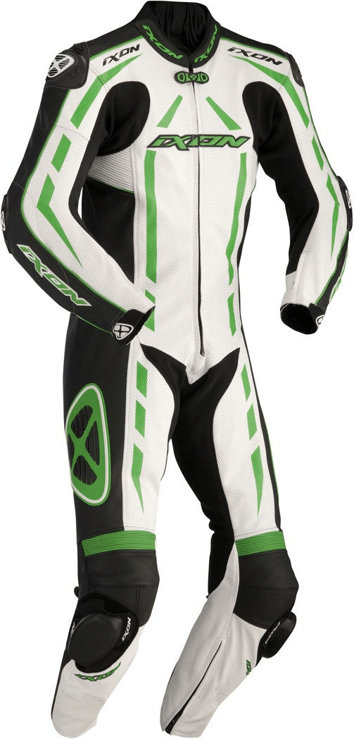 IXON Pulsar Air vert/blanc/noir combinaison