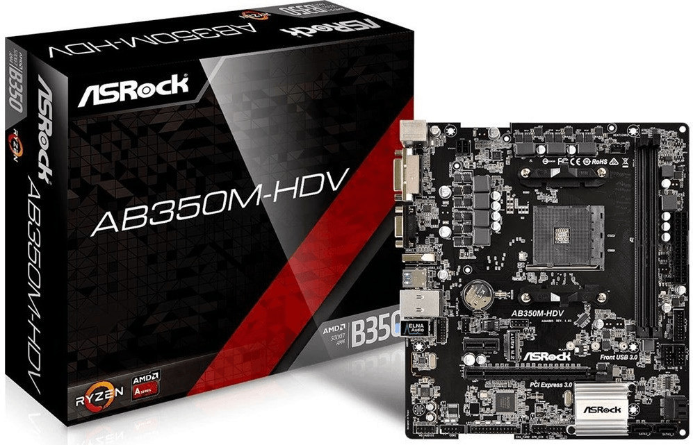 ASRock AB350M-HDV