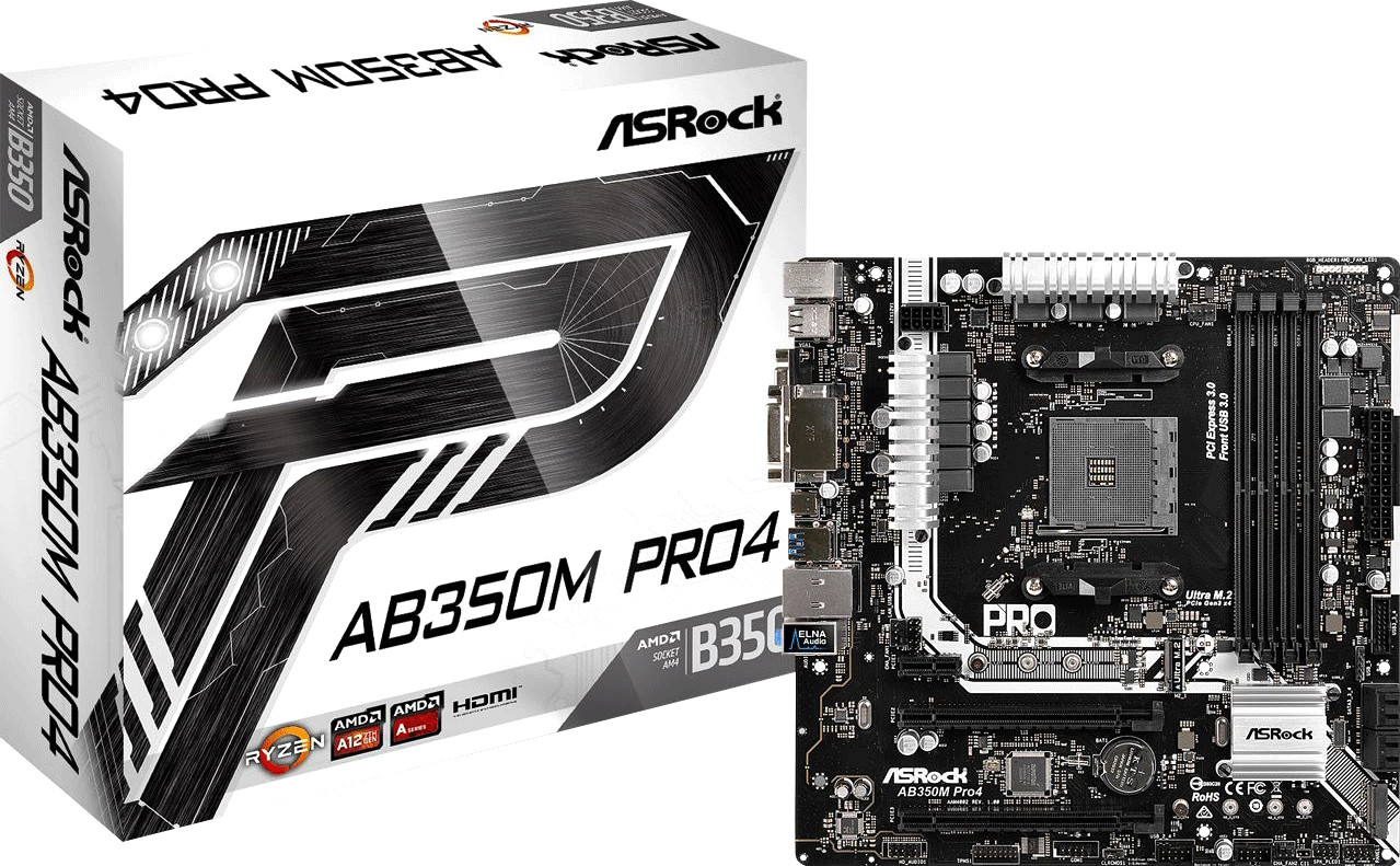 ASRock AB350M Pro4