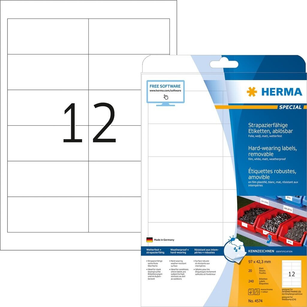 Herma 4574
