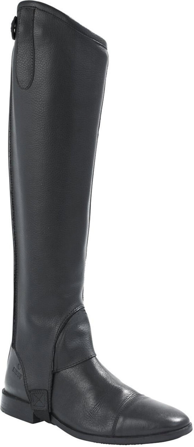 BUSSE Wadenchaps SOFT – Elastische Reit-Chaps Für Damen & Herren | Lederoptik Mit Fleece-Futter | Größe LL
