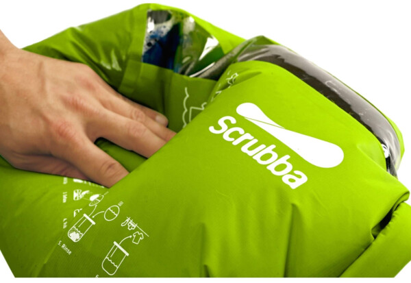Scrubba Wash Bag green, Bild 3