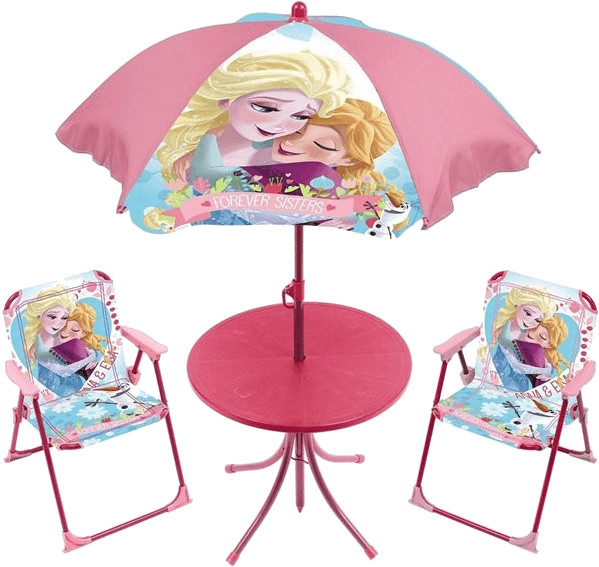 Room Studio Set de jardin avec parasol La Reine des Neiges