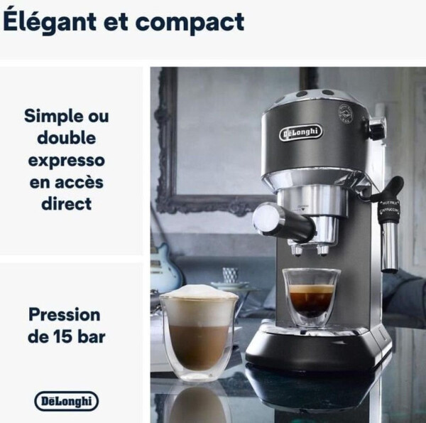 De'Longhi Dedica Style EC 685.BK schwarz, Bild 15
