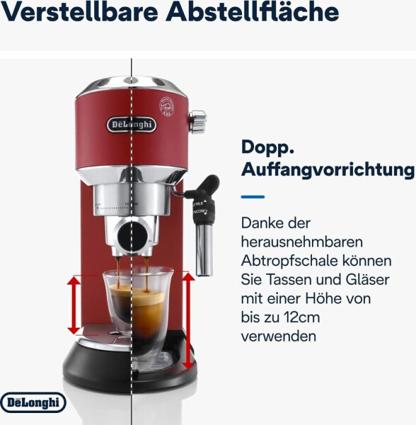 De'Longhi Dedica Style EC 685.R rot, Bild 21