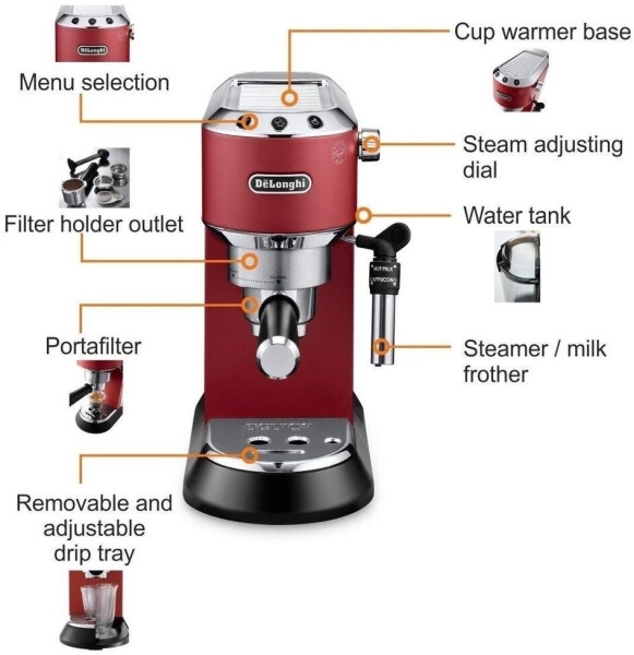 De'Longhi Dedica Style EC 685.R rot, Bild 28