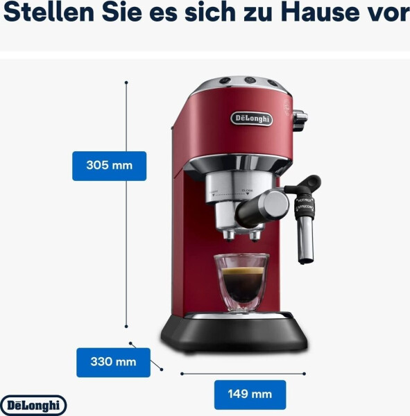 De'Longhi Dedica Style EC 685.R rot, Bild 31