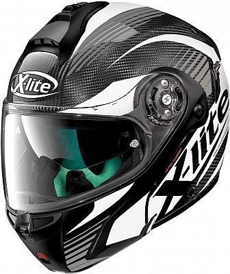 X-lite X-1004 Ultra Carbon Nordhelle noir/blanc