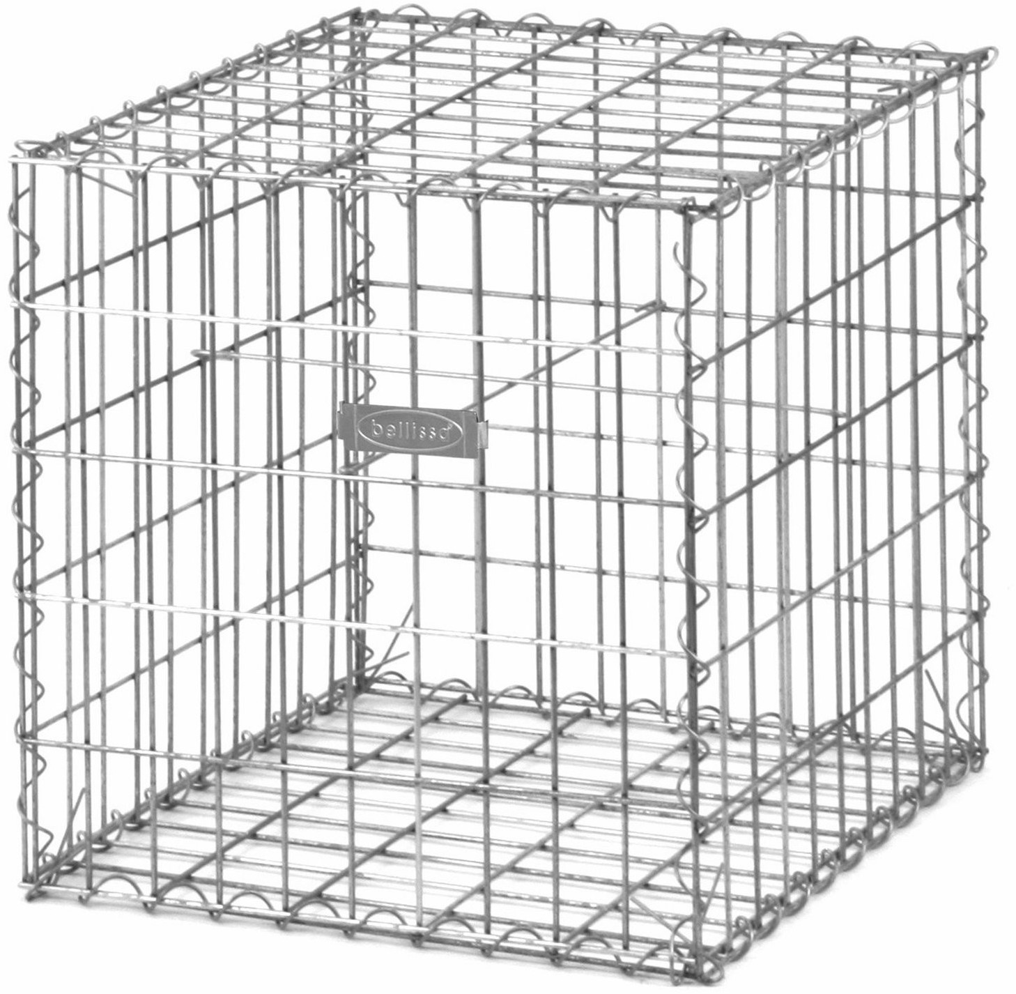 Bellissa Clôture en gabion 50 x 50 x 50 cm