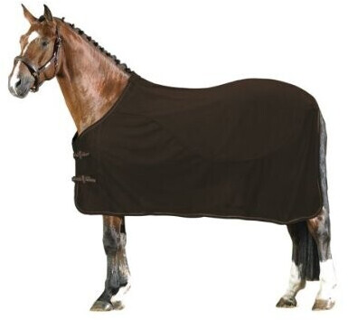 Pfiff Couverture anti-mouches avec insert en polaire marron