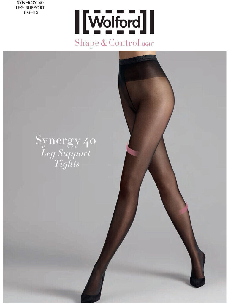 Wolford Synergy 40 Leg Support Tights 40 Den Lightweight Support