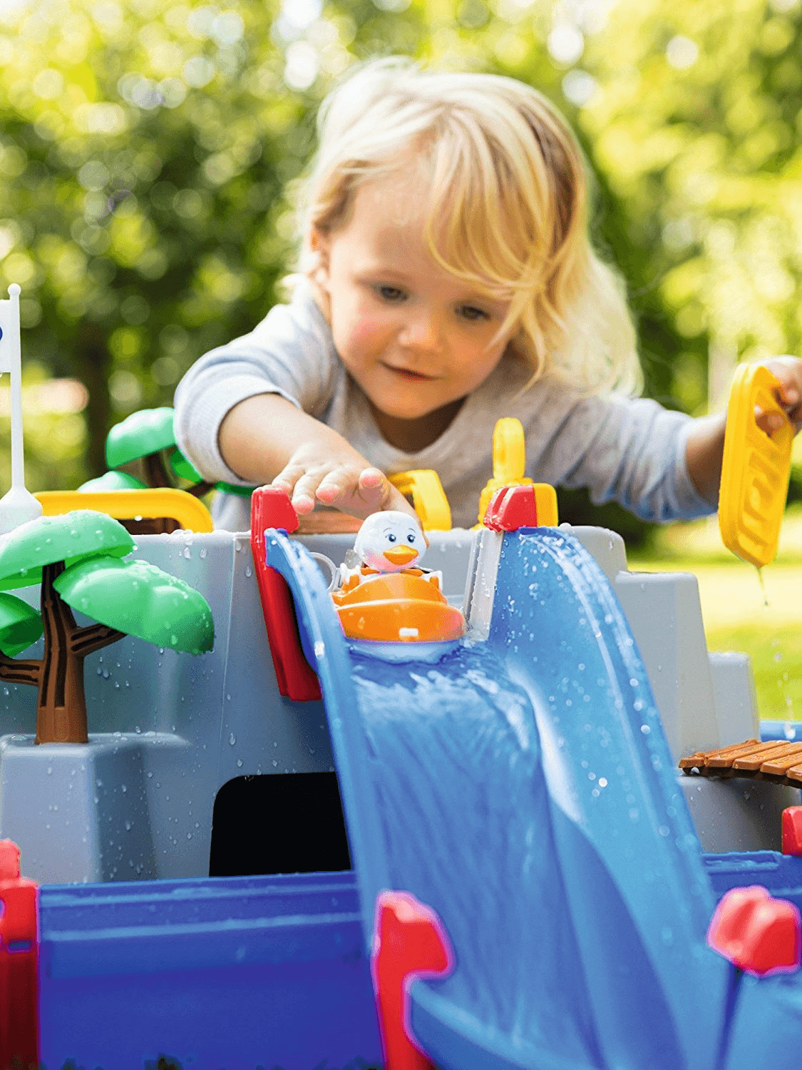 Aquaplay mountain lake water playset clearance