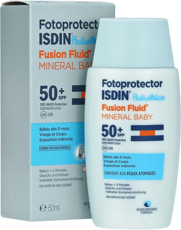 Isdin Fotoprotector Pediatrics Fusion Fluid Mineral Baby SPF 50+ (50 ml)