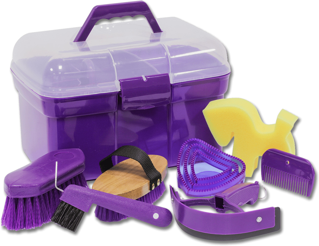 Waldhausen Petit coffre de pansage violet